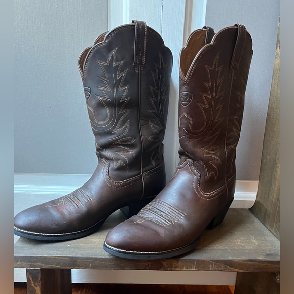 Ariat Women’s Heritage R Toe Western Boot - Picture 11 of 11